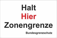 FUNSCHILD, SPASSSCHILD  Halt