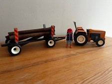 Playmobil 4209 Traktor Langholz Transport