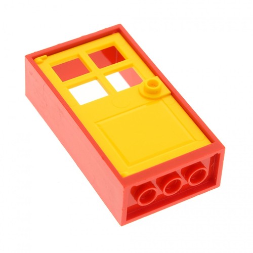 Lego tür rahmen 2x4x6 rot - rahmen,