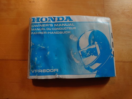 Honda vfr 800 manual fahrer - manual,