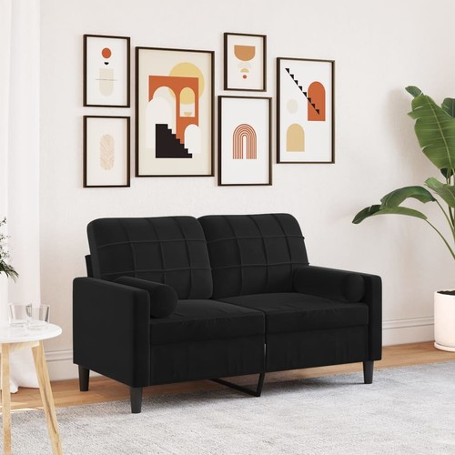 Sitzer sofa mit zierkissen - sofa,