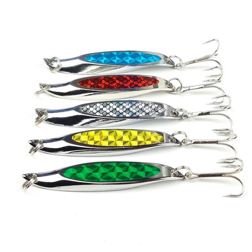5er set meerforellen blinker - set,