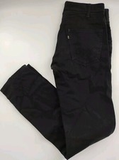 Levi's Jeans Damen W29 L30 Skinny Leg Slim Schwarz Sta Prest A1