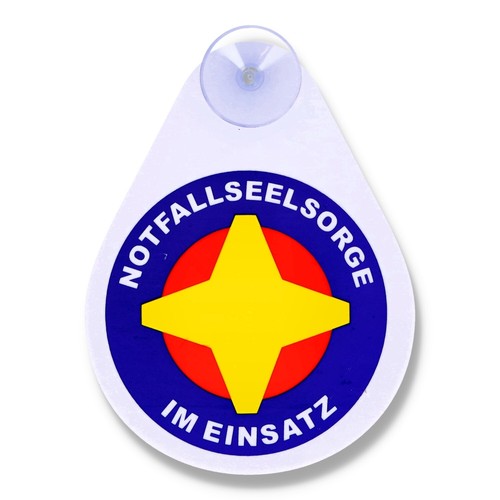 Autoplakette notfallseelsorge - autoplakette,