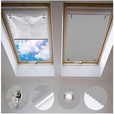 Dachfenster Rollo Thermo Sonnenschutz Silberbeschichtung Verdunkelungsrollo f...