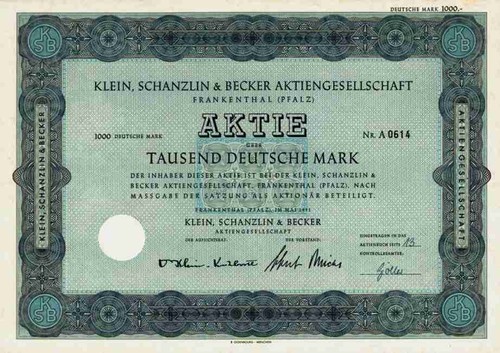 Klein schanzlin becker 1951 - klein,