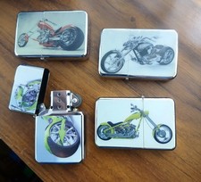 SET á 4 St. Benzin Feuerzeug