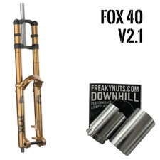 Fox 40 20 mm x110 mm Zu 15 mm x110 mm Gabel Umbau. Freakynuts Adapter V2 No Axle