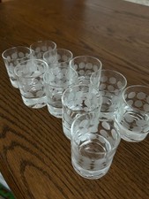 Ingrid Glas Polka Dots Punkte Schnapsglas Likörglas 10 Gläser