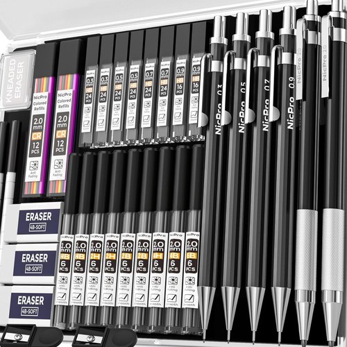 Druckbleistift set tlg mit - set, 34-tlg.