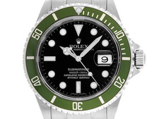 Rolex Submariner Kermit Ref.16610LV 2006 Full Set Original Unpoliert