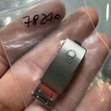 Rolex Schließe 78240 Stahl NOS neuwertig für Damenuhren Oyster Armband