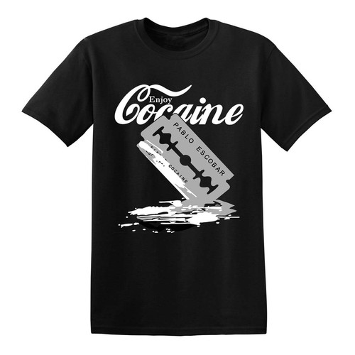 Shirt enjoy cocaine drug - enjoy,