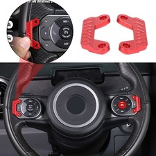 Red Aluminum Steering Wheel