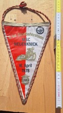 Speedway Wimpel  16.4.1978 Neuenknick 6. Sandbahnrennen Longtrack 