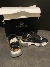 Original Versace Squalo Sneaker mit Strass 37 neuwertig 