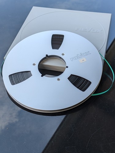 Revox tonbandspule mit - tonbandspule, 26,5