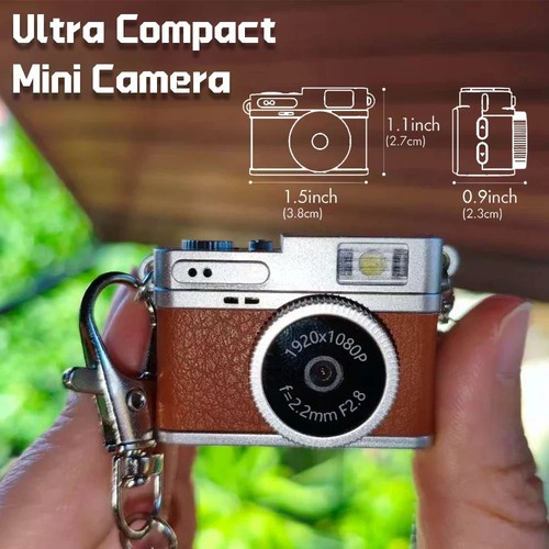 Retro mini digitalkamera 1080p - mini,
