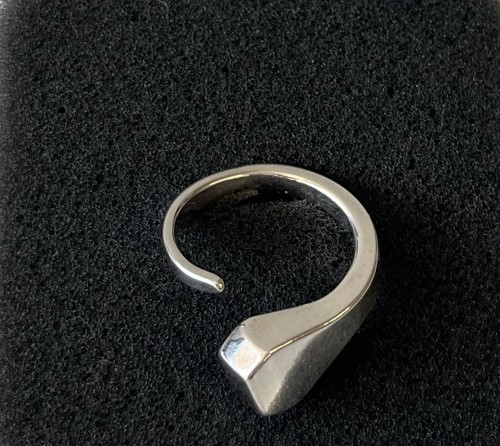 Hufnagel ring gepunzt - ring, gd