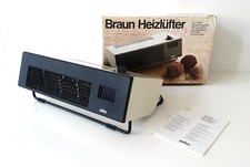 BRAUN DESIGN H 10 HEIZLÜFTER FAN HEATER 1983 L. LITTMANN BOX MANUAL