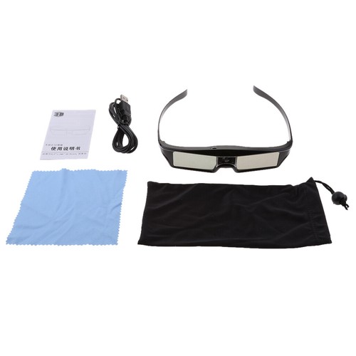 Wiederaufladbare brille - wiederaufladbare, 3d