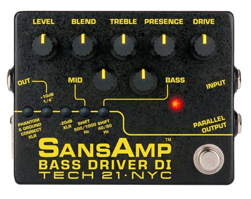 Tech21 sansamp bass driver - driver, di
