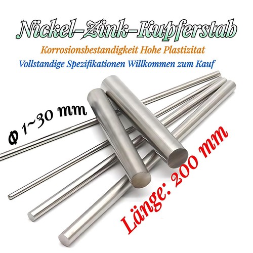 Neusilber rundstange φ1 35mm - neusilber, Φ1~35mm