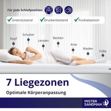 Komfortschaummatratze 140x200