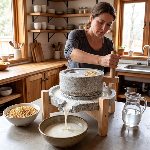 Handgemachte steinmühle - handgemachte,