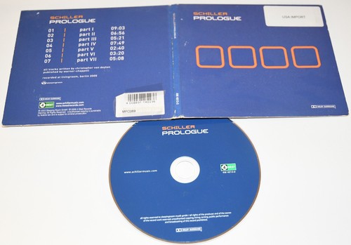 Schiller prologue rare - schiller:, usa