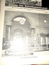 die Brücke Zeitung der WMF Betriebsgemeinschaft 1937-1944 Geislingen  