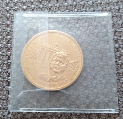 Medaille john kennedy - medaille,