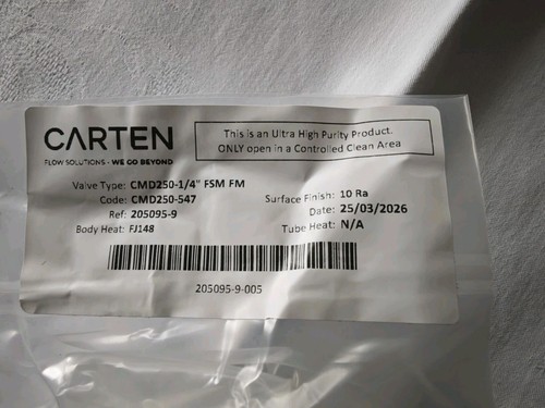 Carten controls cmd250 - controls, cmd250-1/4"