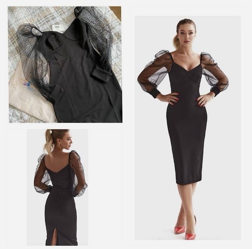 Damen bleistiftkleid midi - damen,