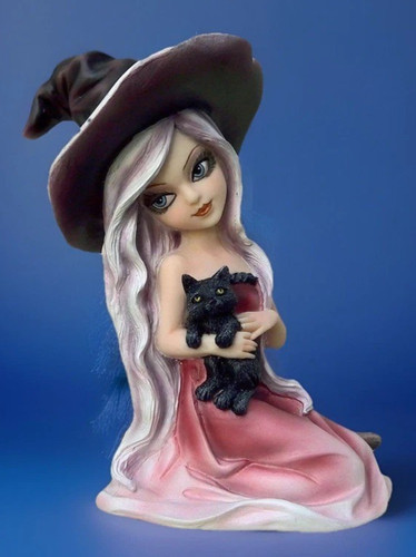 Nemesis now rosa hexe figur - now,
