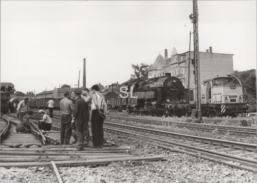 Foto ddr eisenbahn - ddr,, dampflok