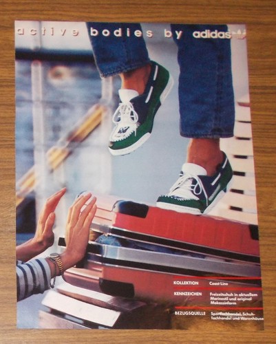 Seltene werbung vintage adidas - seltene,