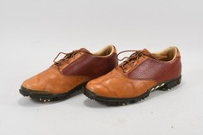 C25C29- Paar Vintage Adidas Golfschuhe Leder Größe 44