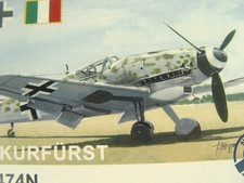 2 Stck. - Messerschmitt Bf 109 Kurfürst   - Mark I  Bausatz 1:144   -  14474  #E