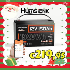 12V 150Ah 1920Wh LiFePO4 Akku