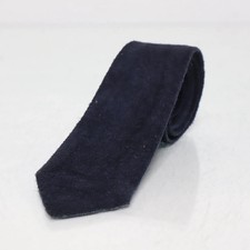 Echt Leder, Krawatte, Unisex (Erwachsene), Blau #Nhm