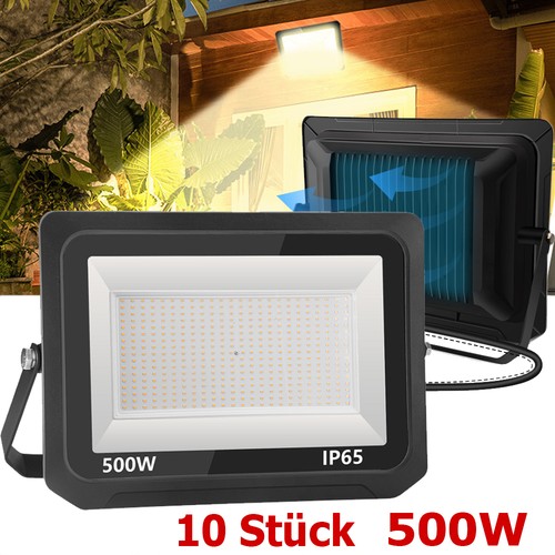 10x led fluter außen - led,