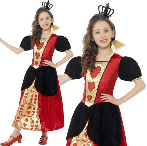 Kinderkostüm miss hearts - kinderkostüm,