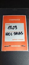 Merchandising Kool Savas Workingpass Tour '22