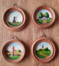 4 Stück Akryl Miniaturbilder