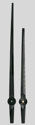 Zeigersatz schwarz weiß - 26,