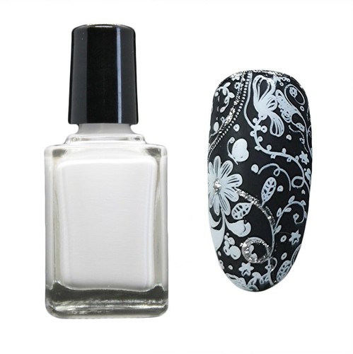 Stamping lack 10ml weiß - stamping,