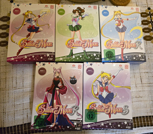 Kazé sailor moon dvd box - sailor,