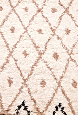 Weicher Bohemian Shag Teppich