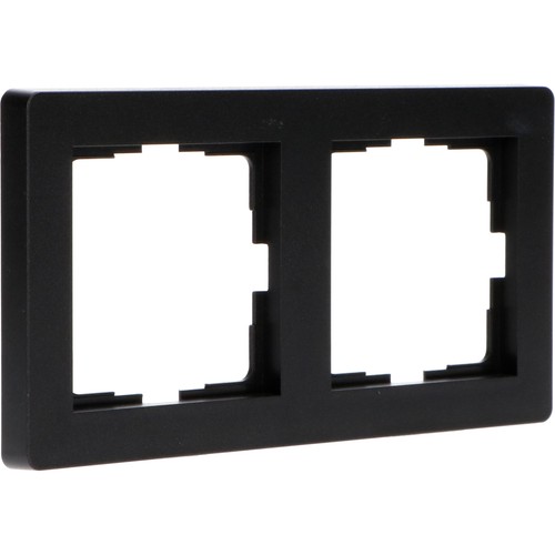 Abdeckrahmen fach schwarz - abdeckrahmen,